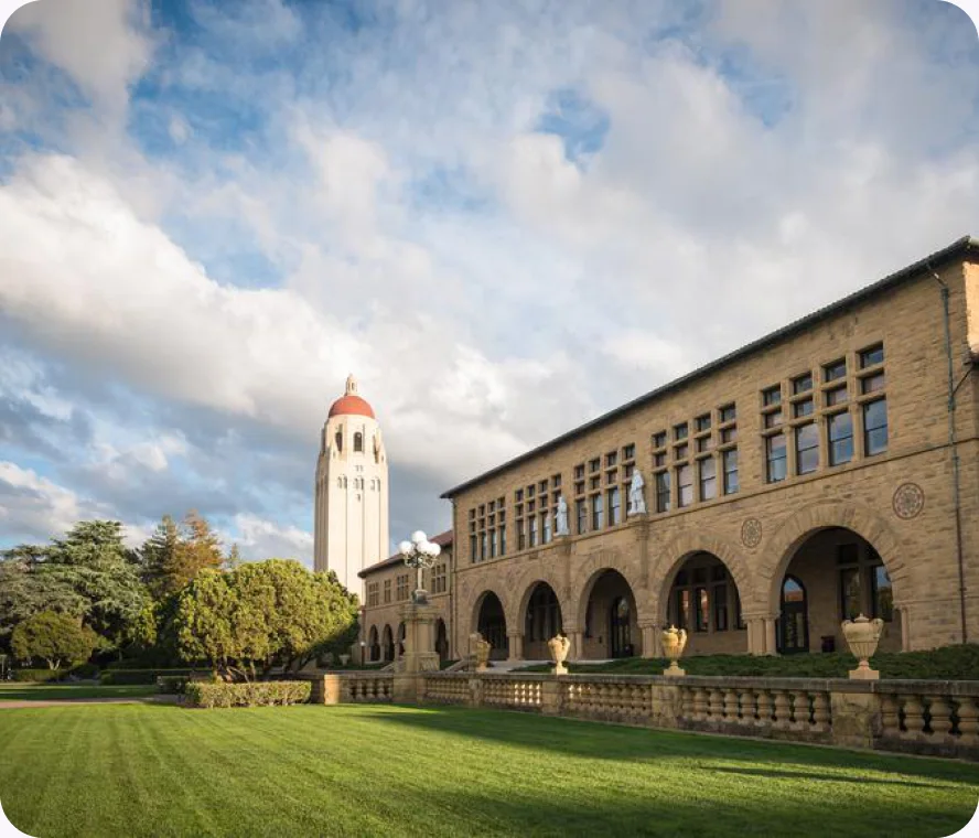 The Stanford University campus